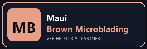 Maui Brown Microblading logo